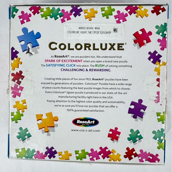 Roseart Colorluxe “Shoppes” 1000 Piece Puzzle - Picture 3 of 5